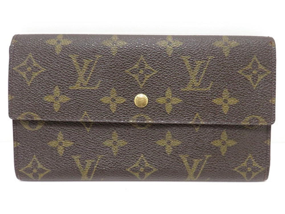 LOUIS VUITTON Wallet Accessories Long Portefeuille International Monogram